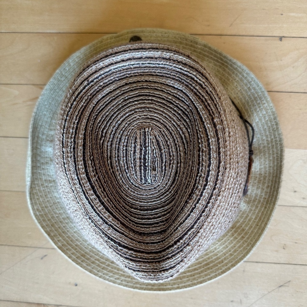 Peter Grimm Fedora natural  hat, o/s.   PG1238 - Picture 3 of 4